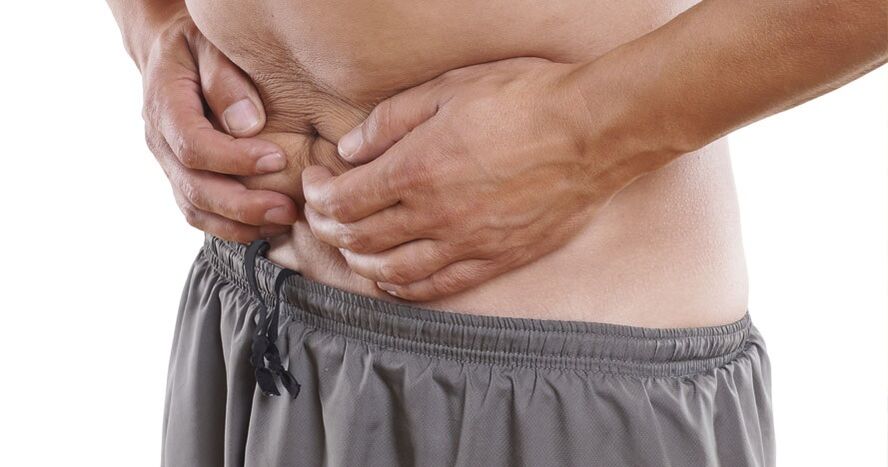 lower abdominal pain with chronic prostatitis
